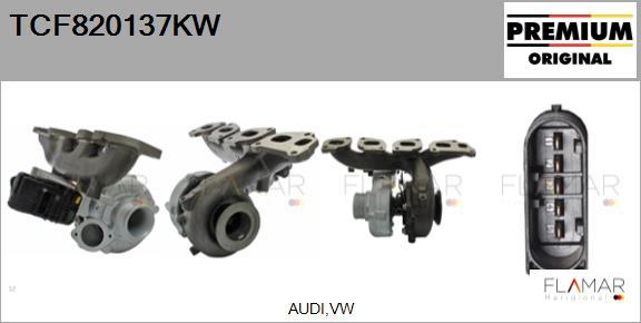 FLAMAR TCF820137KW - Turbocompresseur, suralimentation droxauto.com