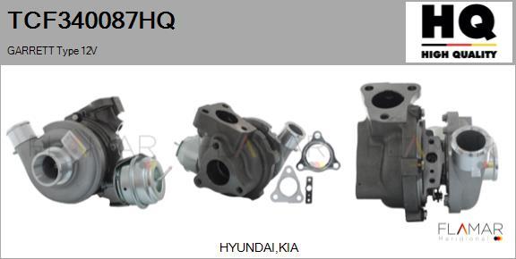 FLAMAR TCF340087HQ - Turbocompresseur, suralimentation droxauto.com