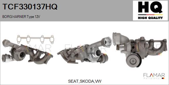 FLAMAR TCF330137HQ - Turbocompresseur, suralimentation droxauto.com