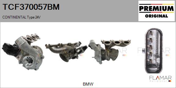 FLAMAR TCF370057BM - Turbocompresseur, suralimentation droxauto.com
