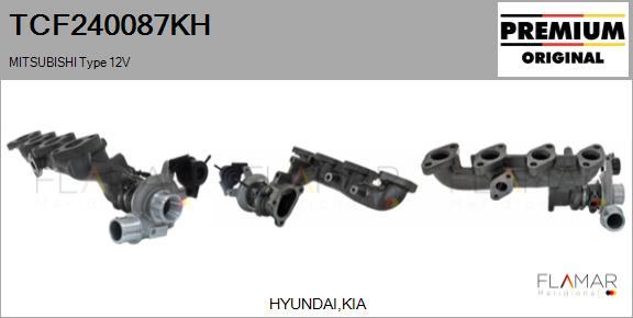 FLAMAR TCF240087KH - Turbocompresseur, suralimentation droxauto.com