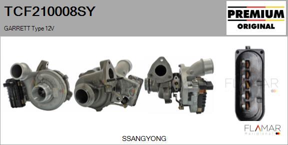 FLAMAR TCF210008SY - Turbocompresseur, suralimentation droxauto.com