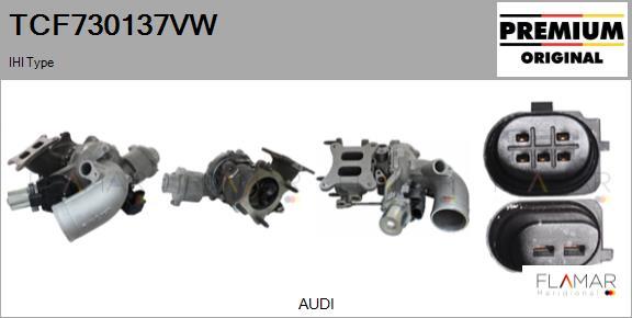FLAMAR TCF730137VW - Turbocompresseur, suralimentation droxauto.com