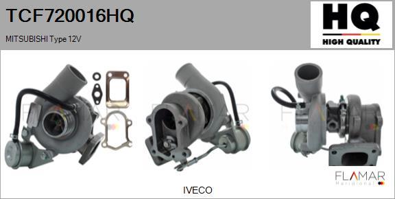FLAMAR TCF720016HQ - Turbocompresseur, suralimentation droxauto.com