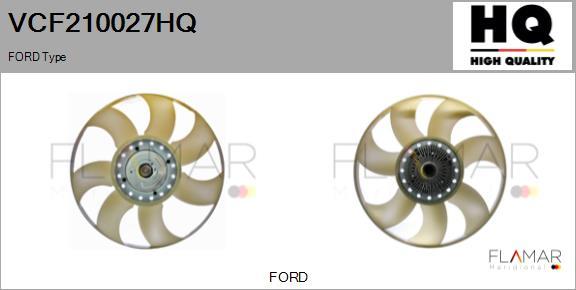 FLAMAR VCF210027HQ - Embrayage, ventilateur de radiateur droxauto.com