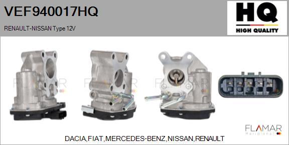 FLAMAR VEF940017HQ - Vanne EGR droxauto.com