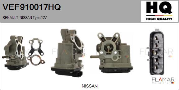 FLAMAR VEF910017HQ - Vanne EGR droxauto.com