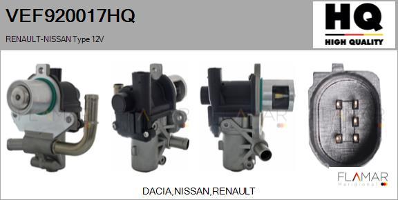 FLAMAR VEF920017HQ - Vanne EGR droxauto.com