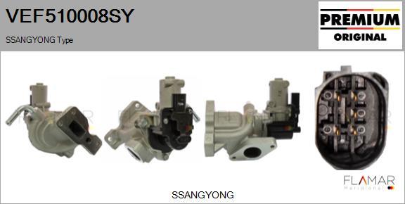 FLAMAR VEF510008SY - Vanne EGR droxauto.com