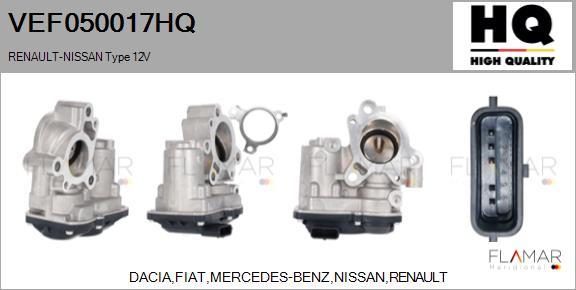 FLAMAR VEF050017HQ - Vanne EGR droxauto.com