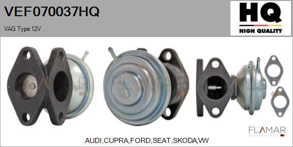 FLAMAR VEF070037HQ - Vanne EGR droxauto.com