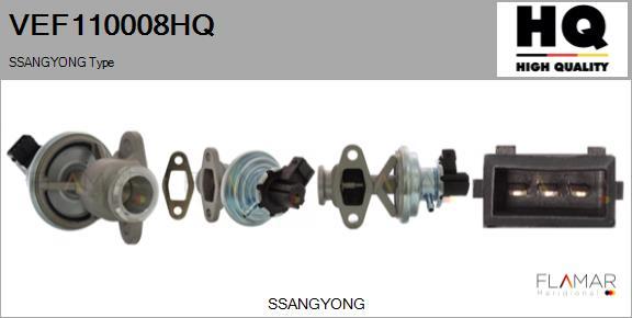 FLAMAR VEF110008HQ - Vanne EGR droxauto.com
