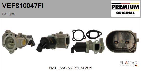 FLAMAR VEF810047FI - Vanne EGR droxauto.com
