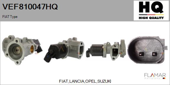 FLAMAR VEF810047HQ - Vanne EGR droxauto.com
