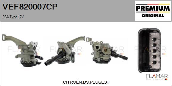 FLAMAR VEF820007CP - Vanne EGR droxauto.com