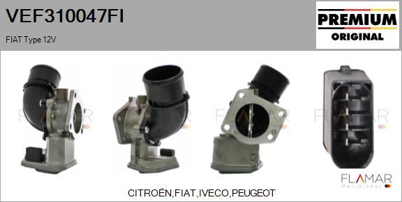 FLAMAR VEF310047FI - Vanne EGR droxauto.com