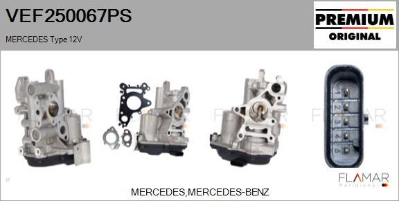 FLAMAR VEF250067PS - Vanne EGR droxauto.com