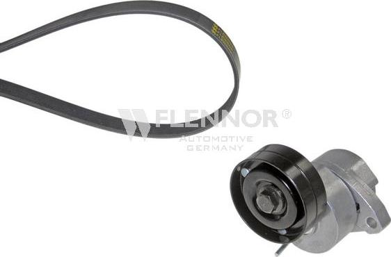 Flennor F905PK1683 - Jeu de courroies trapézoïdales à nervures droxauto.com