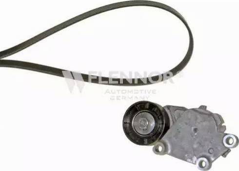 Flennor F906PK0975 - Jeu de courroies trapézoïdales à nervures droxauto.com