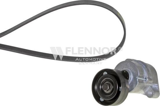 Flennor F906PK1463 - Jeu de courroies trapézoïdales à nervures droxauto.com