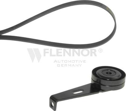 Flennor F906PK1173 - Jeu de courroies trapézoïdales à nervures droxauto.com