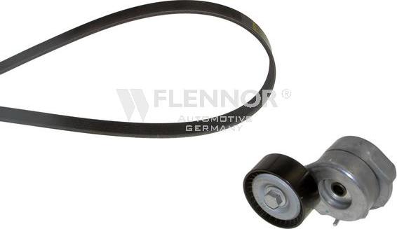 Flennor F906PK1360 - Jeu de courroies trapézoïdales à nervures droxauto.com