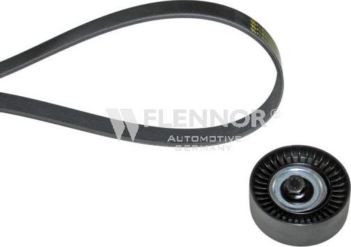 Flennor F915PK1103 - Jeu de courroies trapézoïdales à nervures droxauto.com