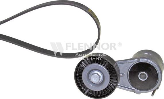 Flennor F915PK1255 - Jeu de courroies trapézoïdales à nervures droxauto.com