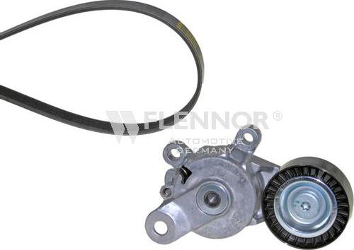 Flennor F916PK1088 - Jeu de courroies trapézoïdales à nervures droxauto.com