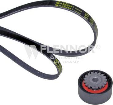 Flennor F923PK0753 - Jeu de courroies trapézoïdales à nervures droxauto.com