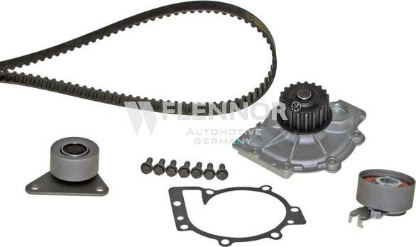 Flennor FP04498V - Pompe à eau + kit de courroie de distribution droxauto.com