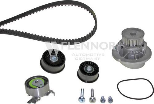 Flennor FP14388V-3 - Pompe à eau + kit de courroie de distribution droxauto.com