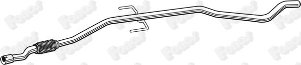 Fonos 09149 - Tuyau d'échappement droxauto.com