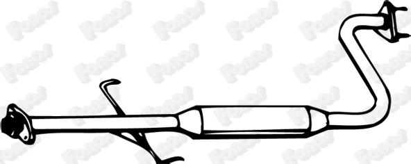 Fonos 06488 - Silencieux central droxauto.com