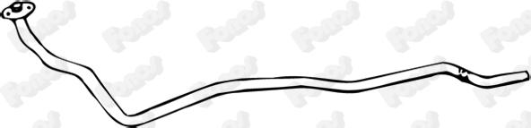 Fonos 08406 - Tuyau d'échappement droxauto.com