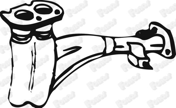 Fonos 07557 - Tuyau d'échappement droxauto.com