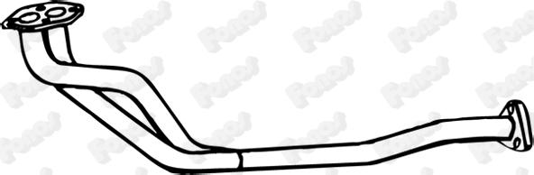 Fonos 15848 - Tuyau d'échappement droxauto.com