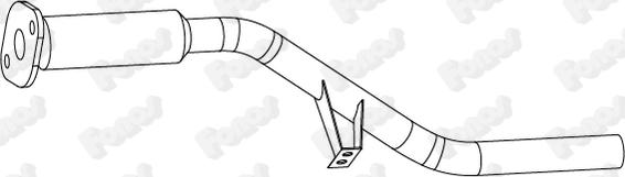 Fonos 10934 - Tuyau d'échappement droxauto.com