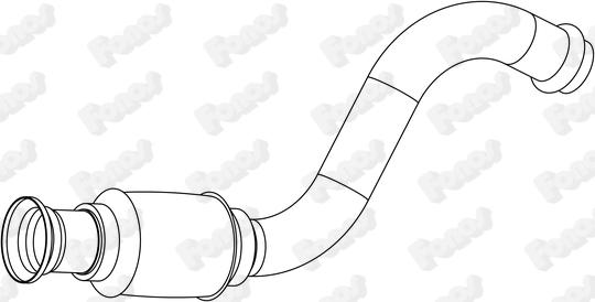 Fonos 10852 - Tuyau d'échappement droxauto.com