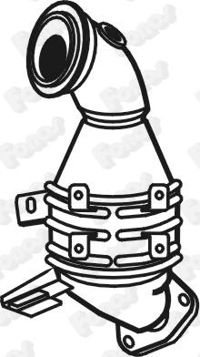 Fonos 28726 - Catalyseur droxauto.com