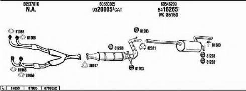Fonos AR30006A - Échappement droxauto.com