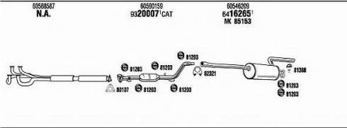 Fonos AR30032A - Échappement droxauto.com
