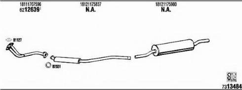 Fonos BW51802A - Échappement droxauto.com
