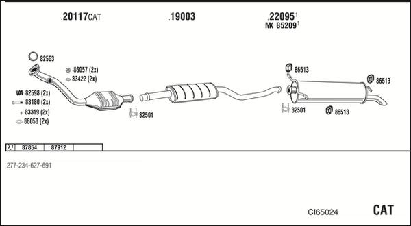 Fonos CI65024 - Échappement droxauto.com