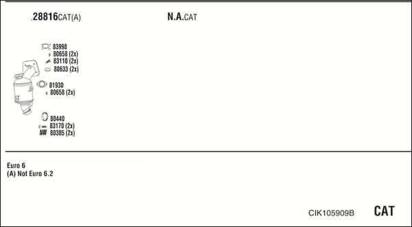 Fonos CIK105909B - Échappement droxauto.com