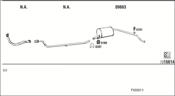 Fonos FI20011 - Échappement droxauto.com
