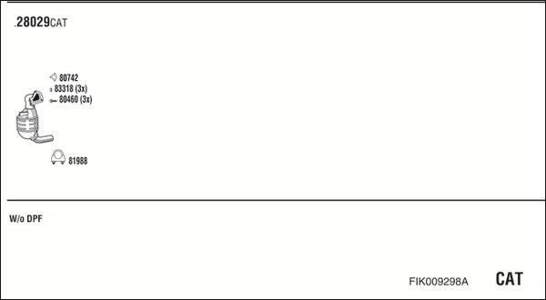 Fonos FIK009298A - Échappement droxauto.com