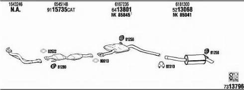 Fonos FO56010 - Échappement droxauto.com