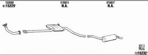 Fonos FO56076 - Échappement droxauto.com