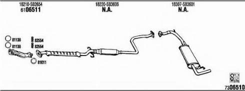 Fonos HO60017B - Échappement droxauto.com
